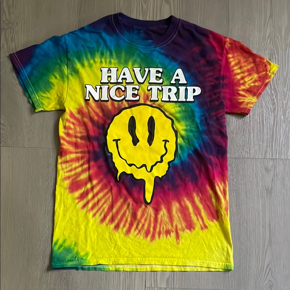 Have a nice trip Spencer’s Tye dye t shirt